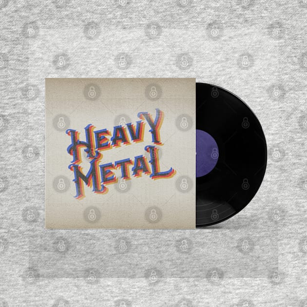 VINTAGE VINYL HEAVY METAL by elSALMA